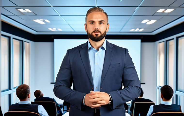 클라우드 서비스 이용 시 주의사항 - **

"A professional cybersecurity expert, fully clothed in modest business attire, presenting a secu...