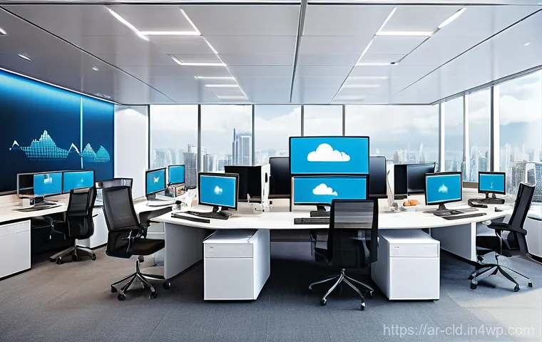중소기업을 위한 클라우드 활용 팁 - **Prompt 1: Empowering Arab Enterprises with Cloud Technology**
    A vibrant, medium shot image of ...