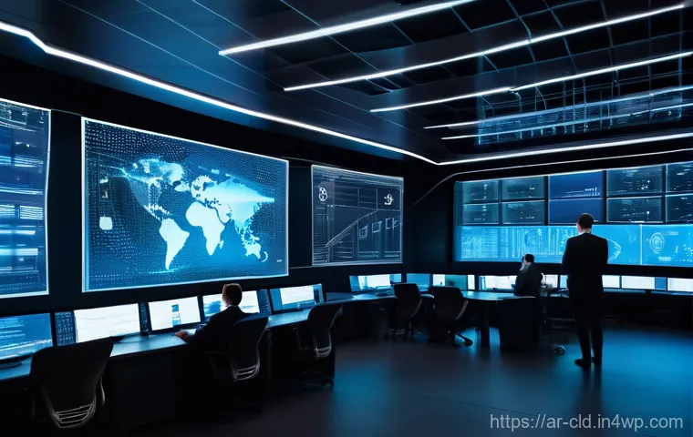 중소기업을 위한 클라우드 활용 팁 - **Prompt 2: Seamless Global Growth and Flexible Work with Cloud Solutions**
    A dynamic, wide-angl...